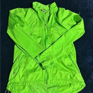Nike Neon Green Athletic Zip Jacket